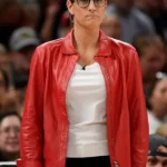 WNBA 2025 Stephanie White Leather Jacket