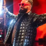 WWE RAW Seth Rollins Black Puffer Jacket