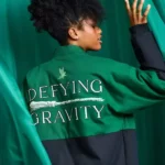 Wicked Elphaba Defying Gravity Racing green Jacket