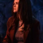 Wizards Beyond Waverly Place Alex Russo Maroon Coat