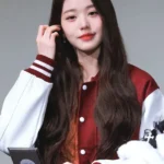 Women Korea University Varsity Jacket