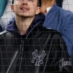 Yankees Timothée Chalamet Leather Varsity Jacket