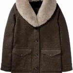 Yellowstone Kelly Reilly Shawl Collar Coat