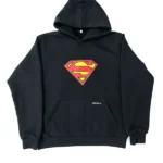 Youngla Superman Black Hoodie front