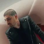 Zayn Malik Eyes Closed Leather Jacket