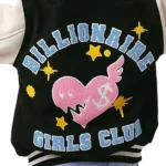 back Billionaire Girls Club Varsity Jacket