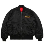 front Daft Punk x Alpha Bomber Jacket