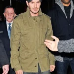 front David Beckham Field Green Jacket