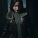 front Emily Davis Until Dawn Game Leather Jacket
