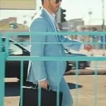 front Honey Don’t! 2025 Chris Evans Light Blue Suit