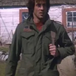 front Sylvester Stallone First Blood Green Jacket