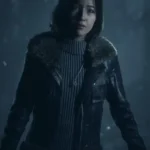 front Until Dawn Game Emily Davis Leather Jacket