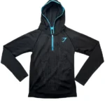 hoodie Gymshark Onyx V1 front