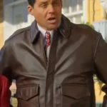 A Biltmore Christmas Kristoffer Polaha Leather Jacket
