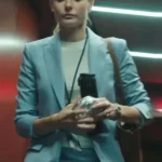 A House of Dynamite Rebecca Ferguson Blue Blazer