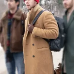 A Very Jonas Christmas Movie Nick Jonas Wool Coat front