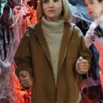 Annaleigh Ashford Elsbeth S03 Brown Wool Jacket