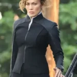 Atlas 2024 Jennifer Lopez Black Jacket