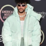Bad Bunny American Music Awards Puffer Hooded Jacket