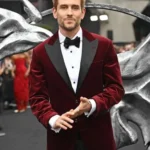 Bart Edwards The Witcher Red Velvet Blazer