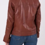 Bayles Leather Jacket back