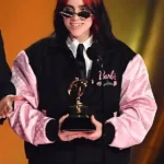 Billie Eilish Grammy Awards Barbie Varsity Jacket
