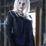 Brit Morgan Supergirl Black Leather Jacket