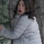 Christmas on Duty 2025 Janel Parrish Puffer Jacket