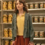 Clara Stack IT Welcome to Derry Grey Hoodie front