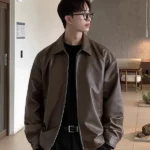 Classic Vintage Brown Genuine Leather Jacket