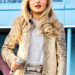 Coachella Sabrina Carpenter Leather Jacket front