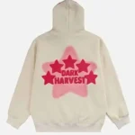 Dark Harvest White Hoodie Back