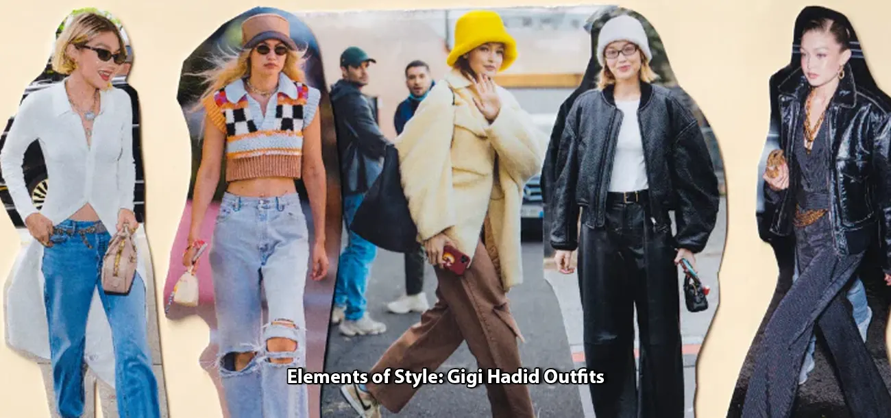 Elements of Style Gigi Hadid Outfits