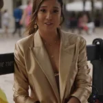 Emily In Paris Ashley Park Golden blazer