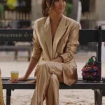 Emily In Paris Ashley Park Golden blazer front