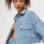 Emily In Paris Camille Razat Denim Jacket