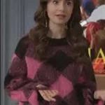 Emily In Paris Lily Collins Wool Sweater