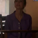 Emily In Paris S02 Lily Collins Purple Jacket front