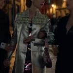 Emily In Paris S02 Lily Collins Silver Coat