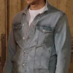 Emily in Paris Gabriel Blue Denim Jacket