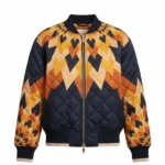 Emily in Paris S04 Sofia Sideris Quilted Bomber Jacket front
