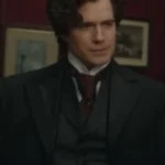 Enola Holmes 2 Henry Cavill Black Coat