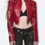 Faux Leather Biker Jacket