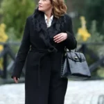 Hülya Soykan The Family Black Shearling Coat