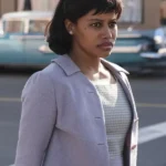 IT Welcome to Derry S01 Taylour Paige Purple Coat front