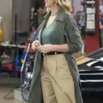 Jenna Elfman Shifting Gears 2025 Green Coat