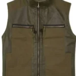 Jensen Ackles Tracker S03 Green Vest front