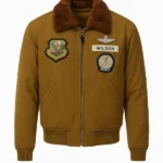 Jovan Adepo IT Welcome to Derry Green Bomber Jacket front