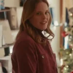 Katie Leclerc A Cherry Pie Christmas Corduroy Jacket