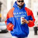 Kiernan Jarryd Forbes Marty Supreme Blue Jacket